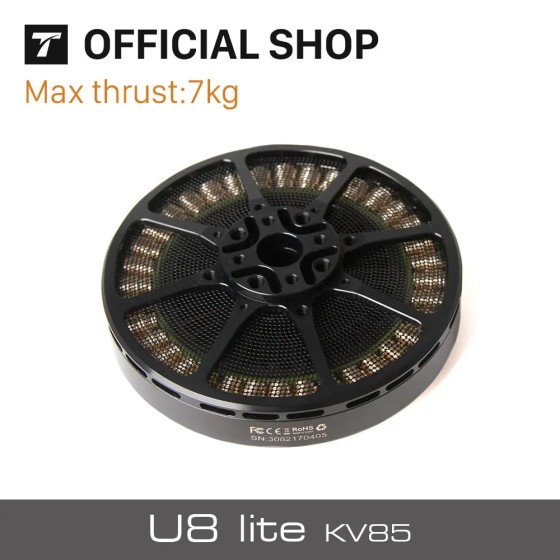 T-MOTOR Brushless Motor U8 Lite KV85/100/150/190 Electric Engine MOTOR for Heavy Lift Drone Multicopter